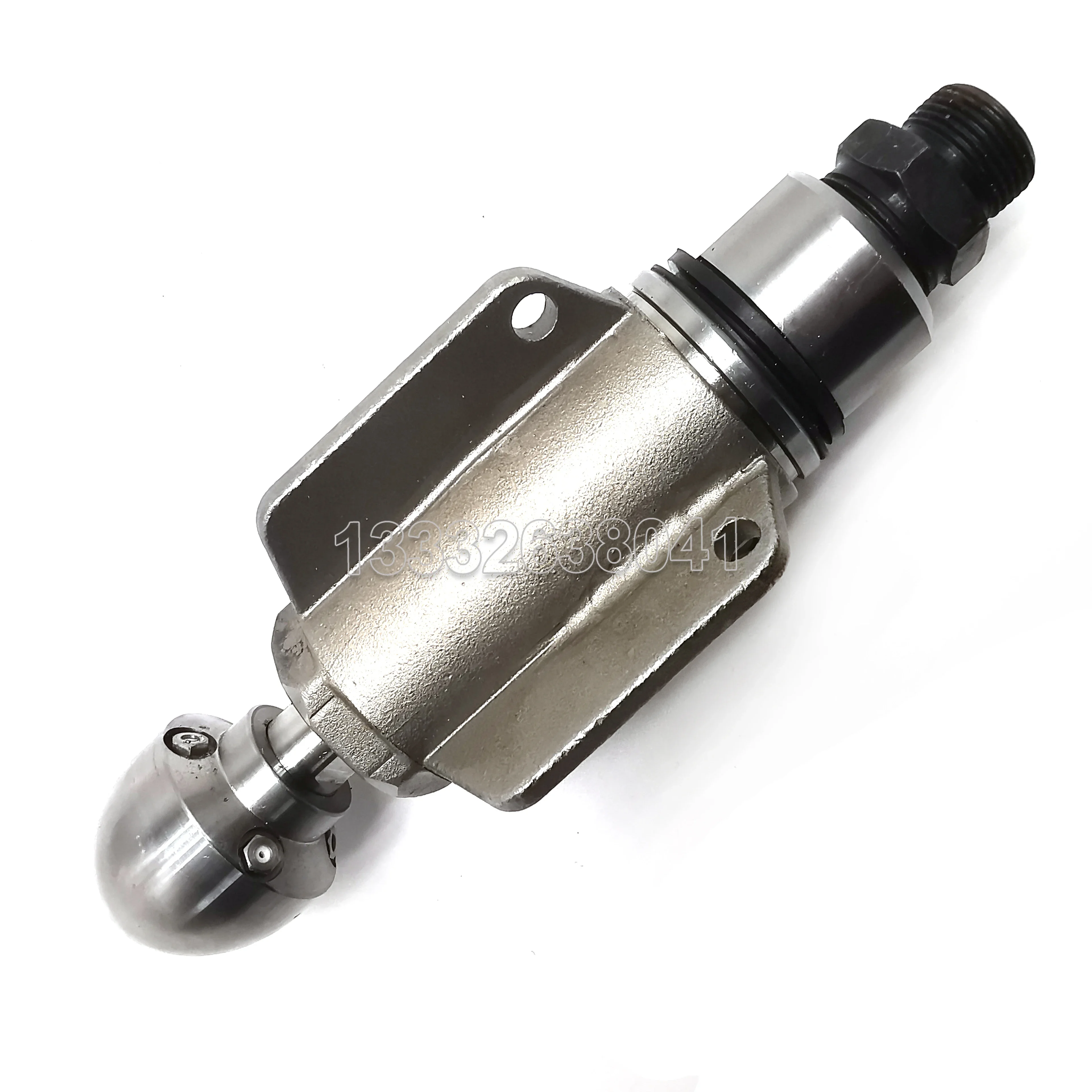 Discount Rotating Dredging Pipeline Nozzle High-Pressure  Front 1 Back 4 Ceramic Nozzle For Cleaning Suction Truck