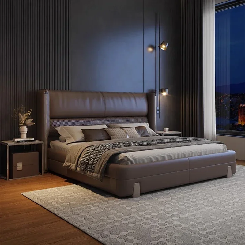 

Headboard frames andbed bases bedroom furniture Bed table Nordic 180x200cm luxury bed king size full marriage bedrooms Beddouble