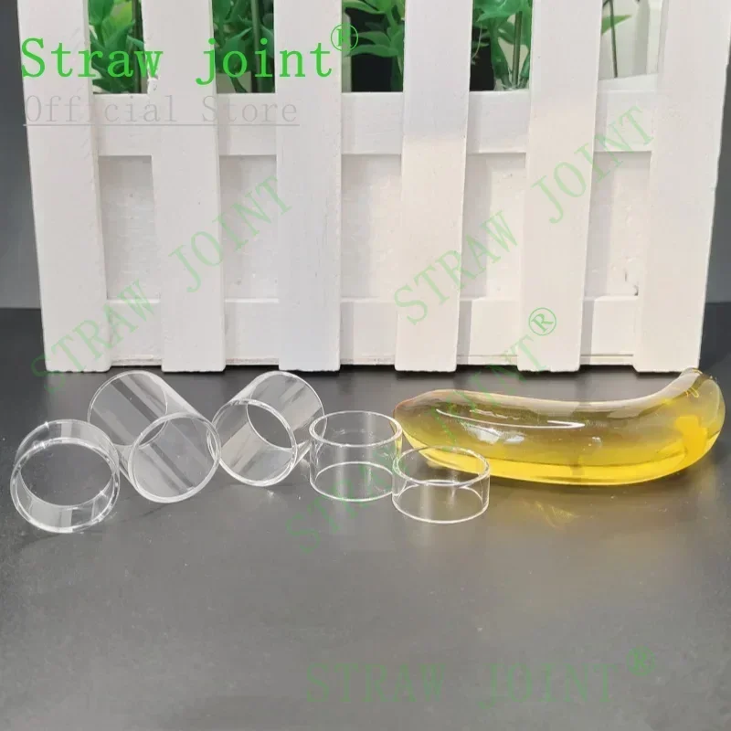 

Outer Diameter OD22mm Clear Straight Glass Tube Base Decorative Accessories 1pack
