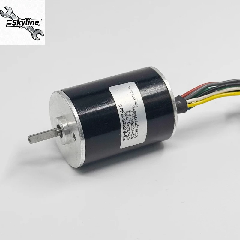 DC12V-24V miniature inner rotor BL2838 with Hall brushless motor three-phase eight-wire medium strong magnetic and large torque