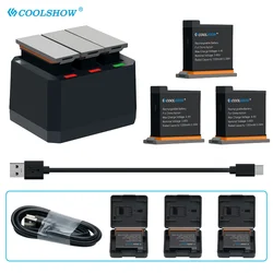 Batteries for Dji Osmo Action Battery Charger 1300mAh for DJI Osmo Action Camera Accessories
