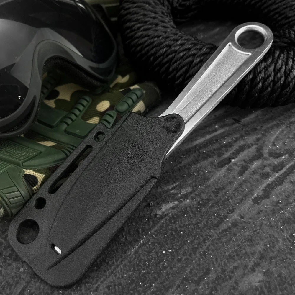 Collectible-Grade, High-Quality, Multi-Purpose 1119 Fixed-Blade Portable Outdoor Knife for Hiking, Camping, and Fishing