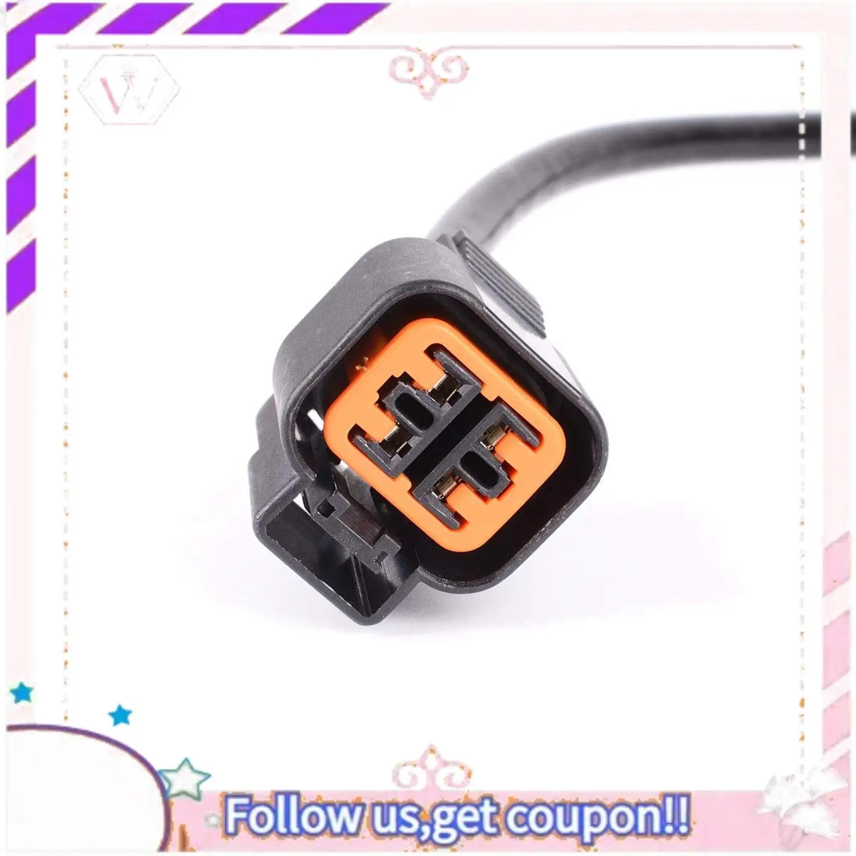 

Portable 2 Pcs Automobile Oxygen Sensor Air-Fuel Ratio Sensor, A & B