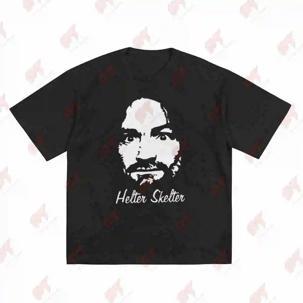Marilyn Manson Short Sleeve Tee 100% Cotton T-Shirt