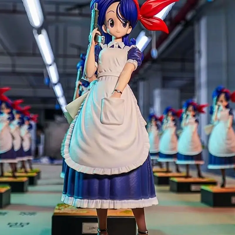 30cm Dragon Ball Z Ranchi Model Anime DBZ Super Saiyan Action Figure Toys Launch Figurine PVC GK Statue Ornaments Gift for Kids