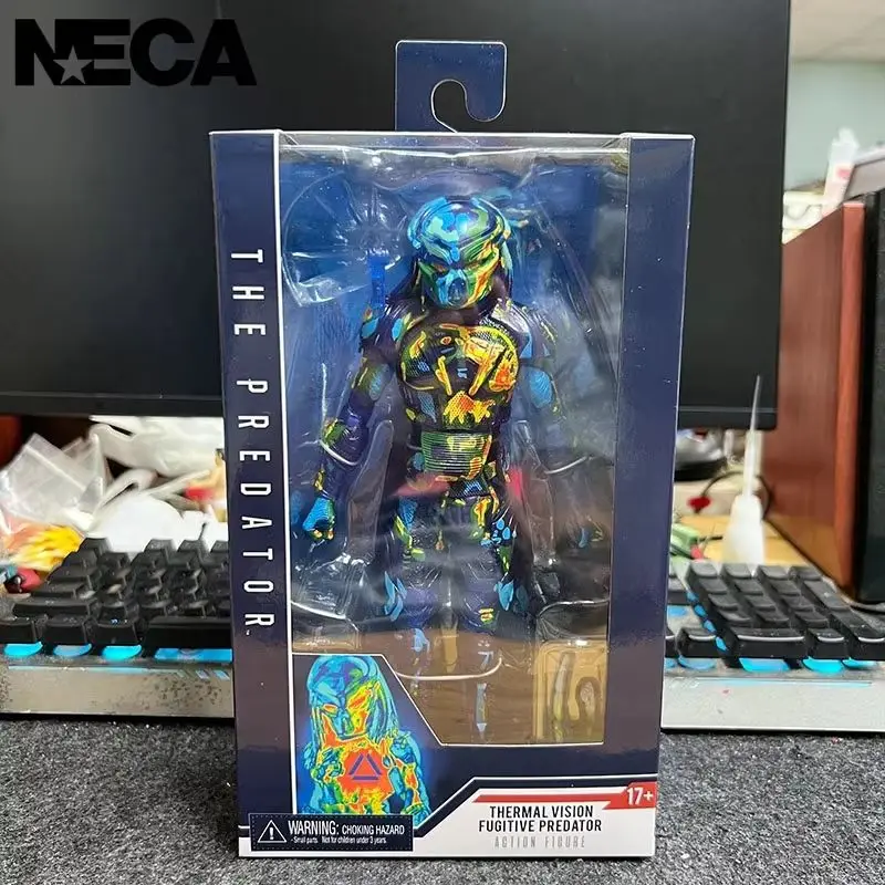 Authentic First Edition Neca 2018 Escape Predator Thermal Imaging Thermal Holography 7-Inch Action Figure Collection Model