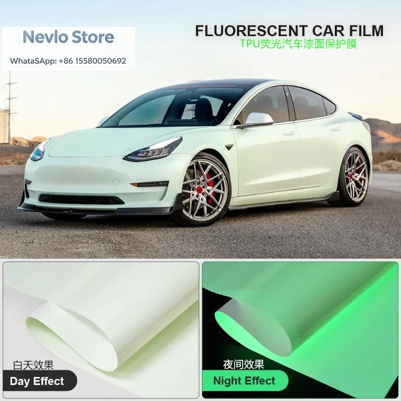 TPU color changing uminous film color changing luminous car paint surface protective film TPU transparent body film PPF fl