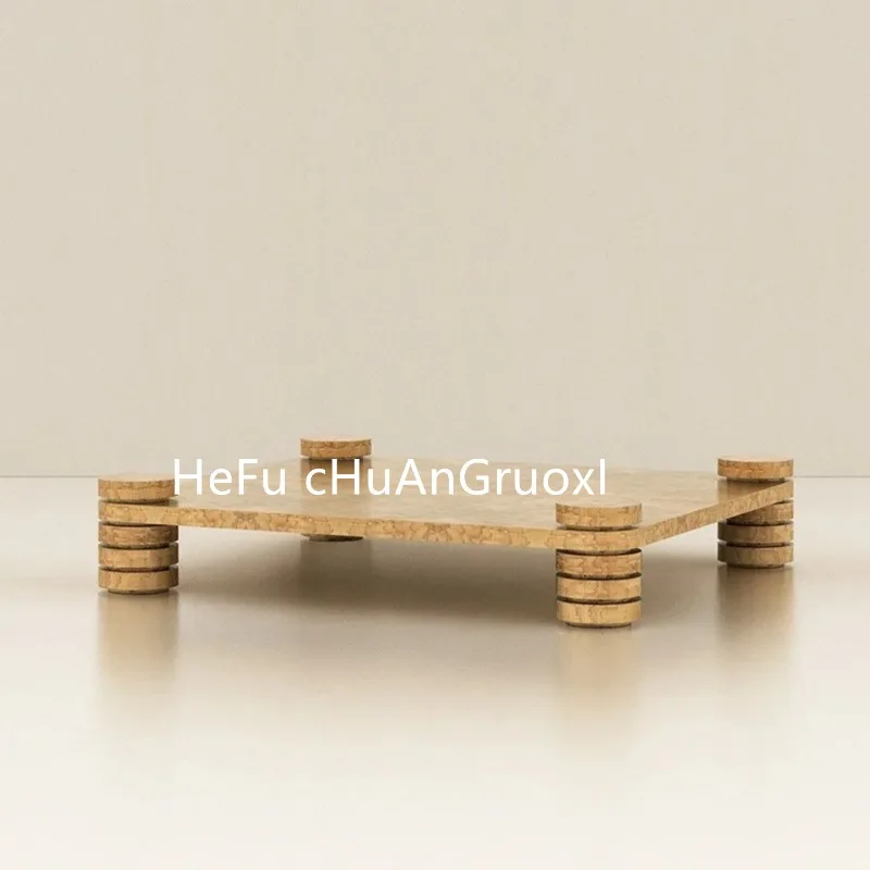 

Wooden Large Coffee Table Beauty Room Decor Professional Vintage Clear Simple Side Table Accessories Couchtisch Trendy Furniture