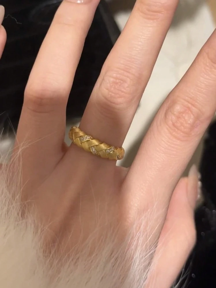 Eleganter Vintage-Zirkonring aus 925er Sterlingsilber für Damen, Verlobung, Hochzeit, Jahrestag, luxuriöser, hochwertiger edler Schmuck – Detail 4