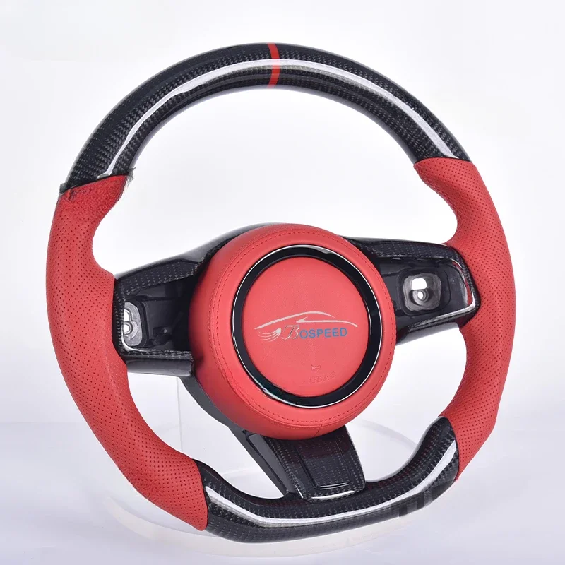 

Carbon Fiber Car Steering Wheel For Jaguar E-PACE XE XF XJ F-Type F-PACE I-PACEcustom