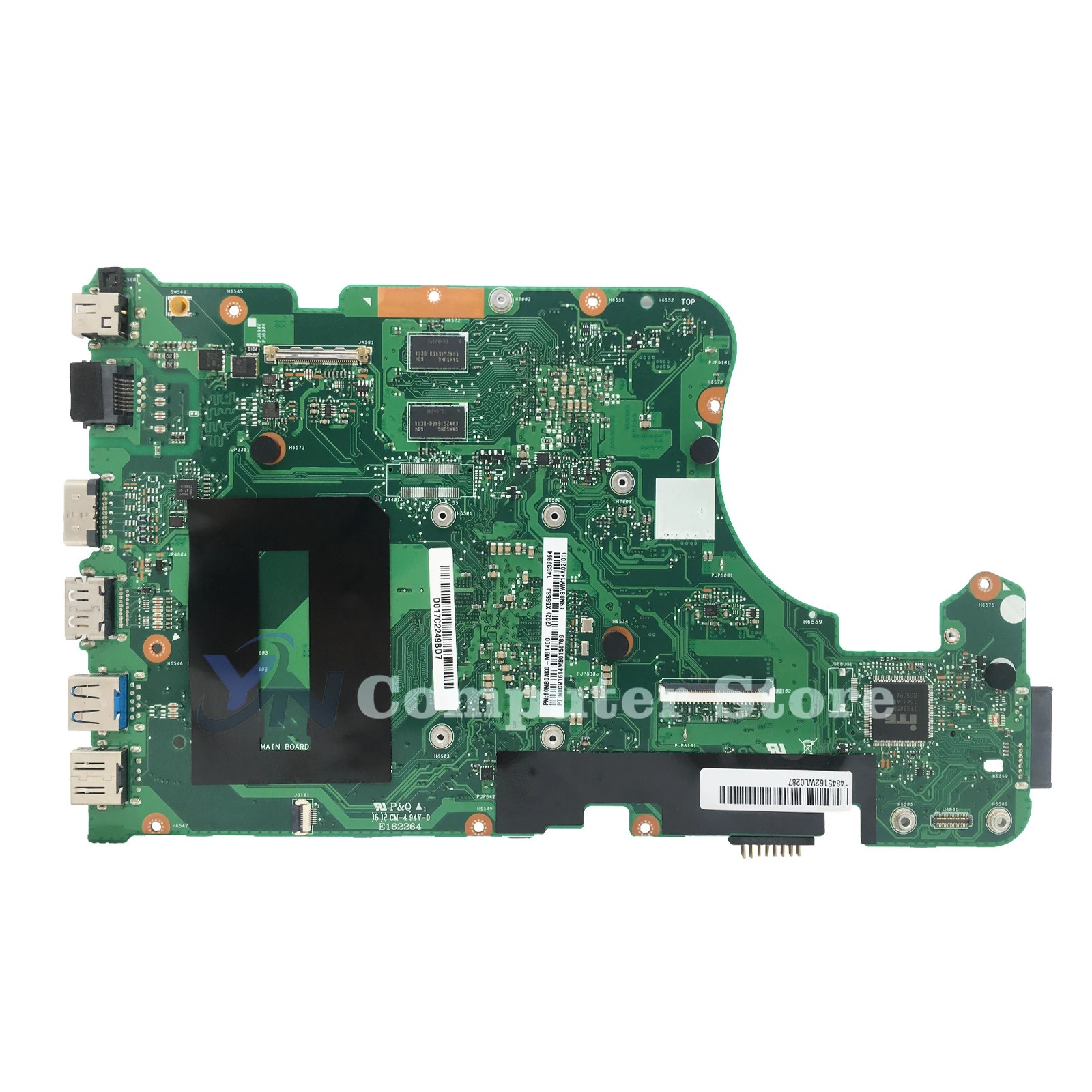 Notebook x555sj n3700/n3050 gt920m Mainboard für Asus k555sj k555s x555 a555s Laptop Motherboard 4 Kerne Mainboard Test 100% ok