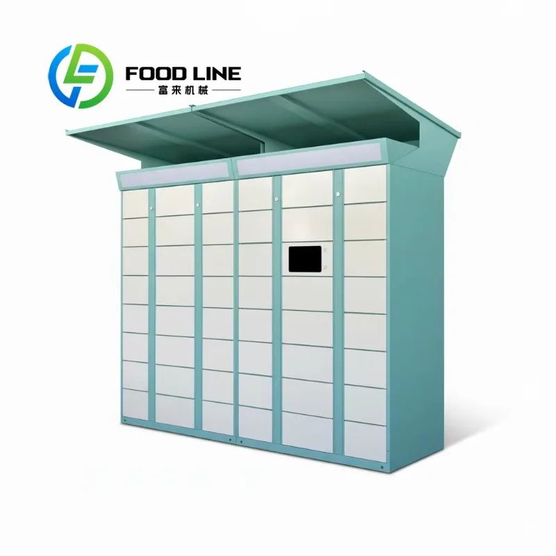 Parcel Locker Galvanized Steel Express Locker, Dustproof Cabinet Body, Customizable Layout For Office Building Parcel Receiving