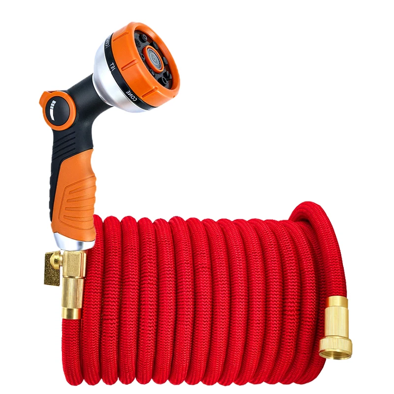 

3X Scalable Garden Hose - High Pressure Multi Functional Spray Gun, Used For Cleaning And Irrigation Water Pipe Kit