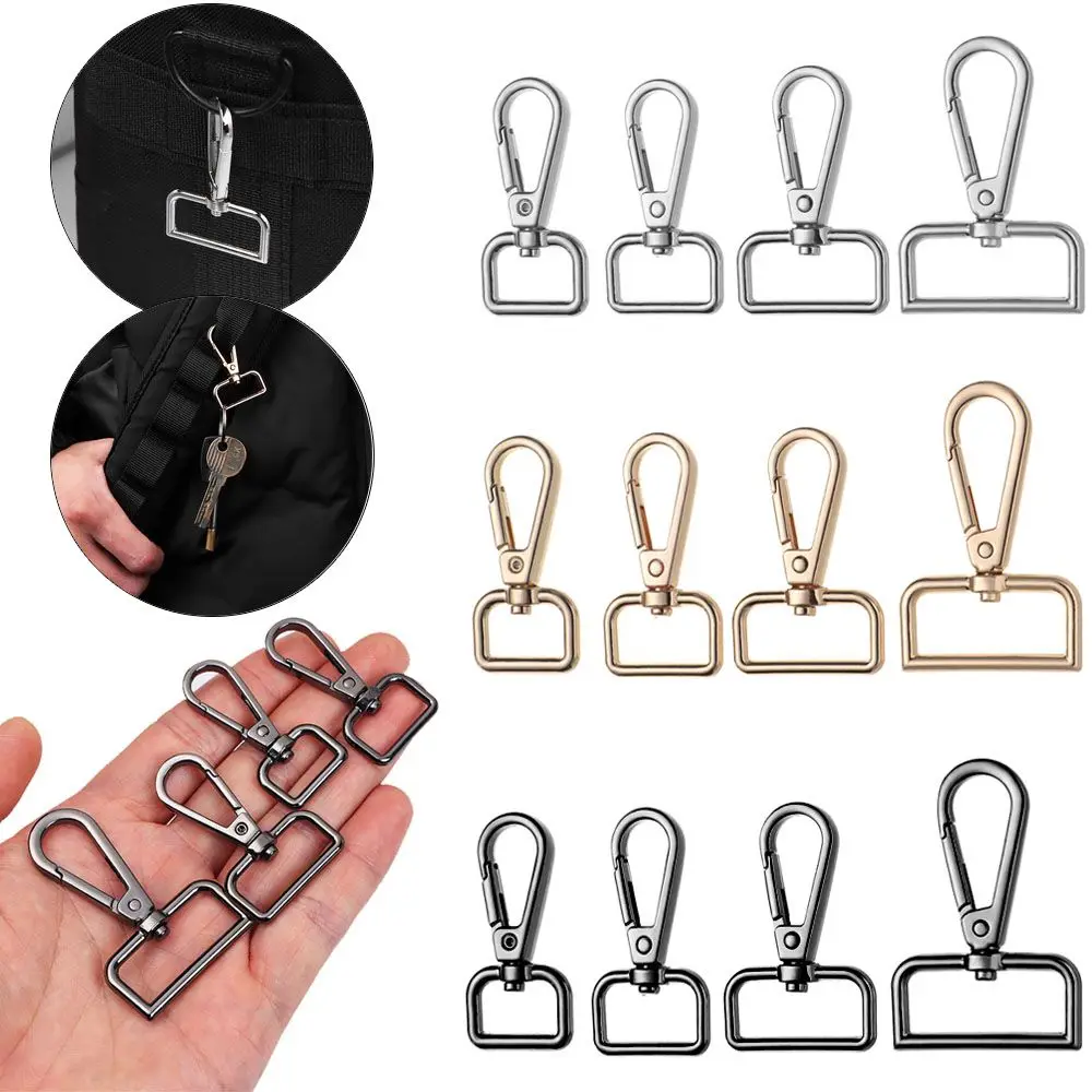 1pcs Metal Bags Strap Buckles Lobster Clasp Collar Carabiner Snap Hook DIY KeyChain Bag Part Accessories 13/15/20/25mm