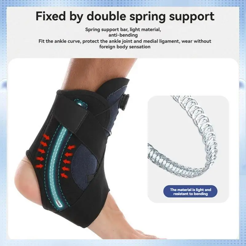 ABMW-1PCS Adjustable Ankle Support Protector Ankle Braces Bandage Foot Joint Protector Stabilizer C