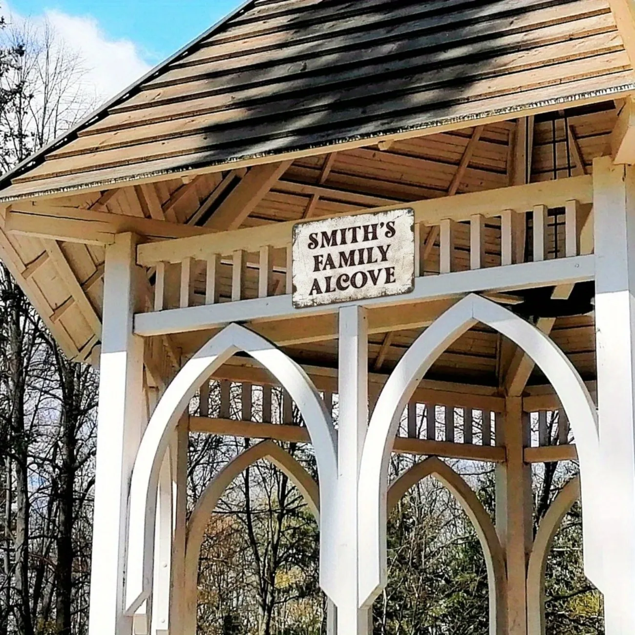 لافتة معدنية ريفية مخصصة - هدية شخصية للرجال مثالية للآباء والرجل جماليات الكهف ديكور داخلي/خارجي.