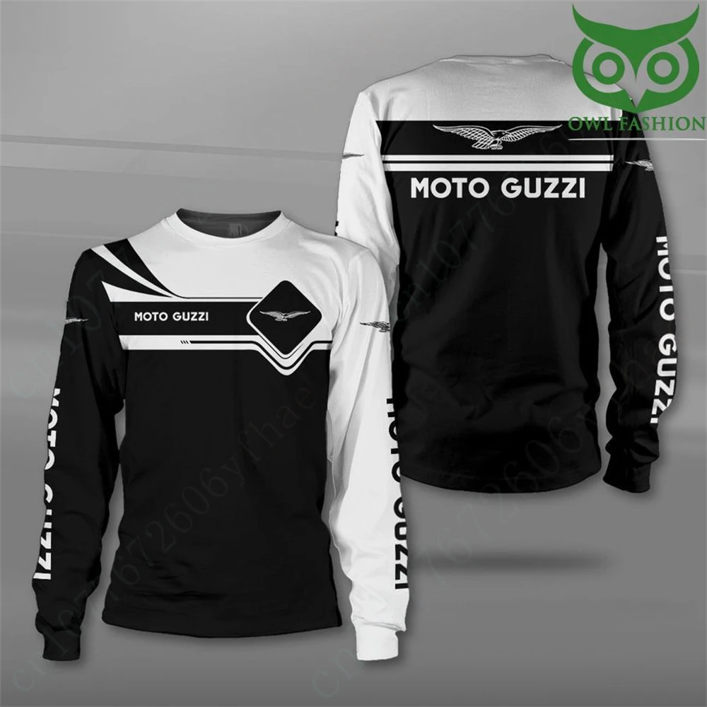 

Moto Guzzi Casual T-shirts Unisex Clothing Harajuku O Neck Long Sleeve Quick Drying Sweatshirt Top Anime T Shirt For Men Women