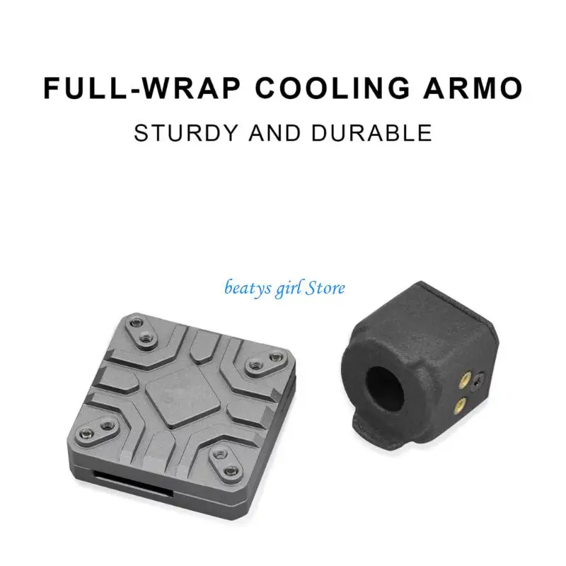 C7AB Lightweight Aluminum Heatsink Lens Cover Modification Set Optimized For O4 Air
