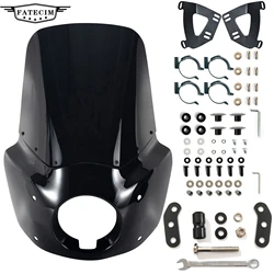 15 inch Motorcycle Front Fairing For Road Warrior Fairing Only For Harley Softail Low Rider S FXLRS 2020-2024