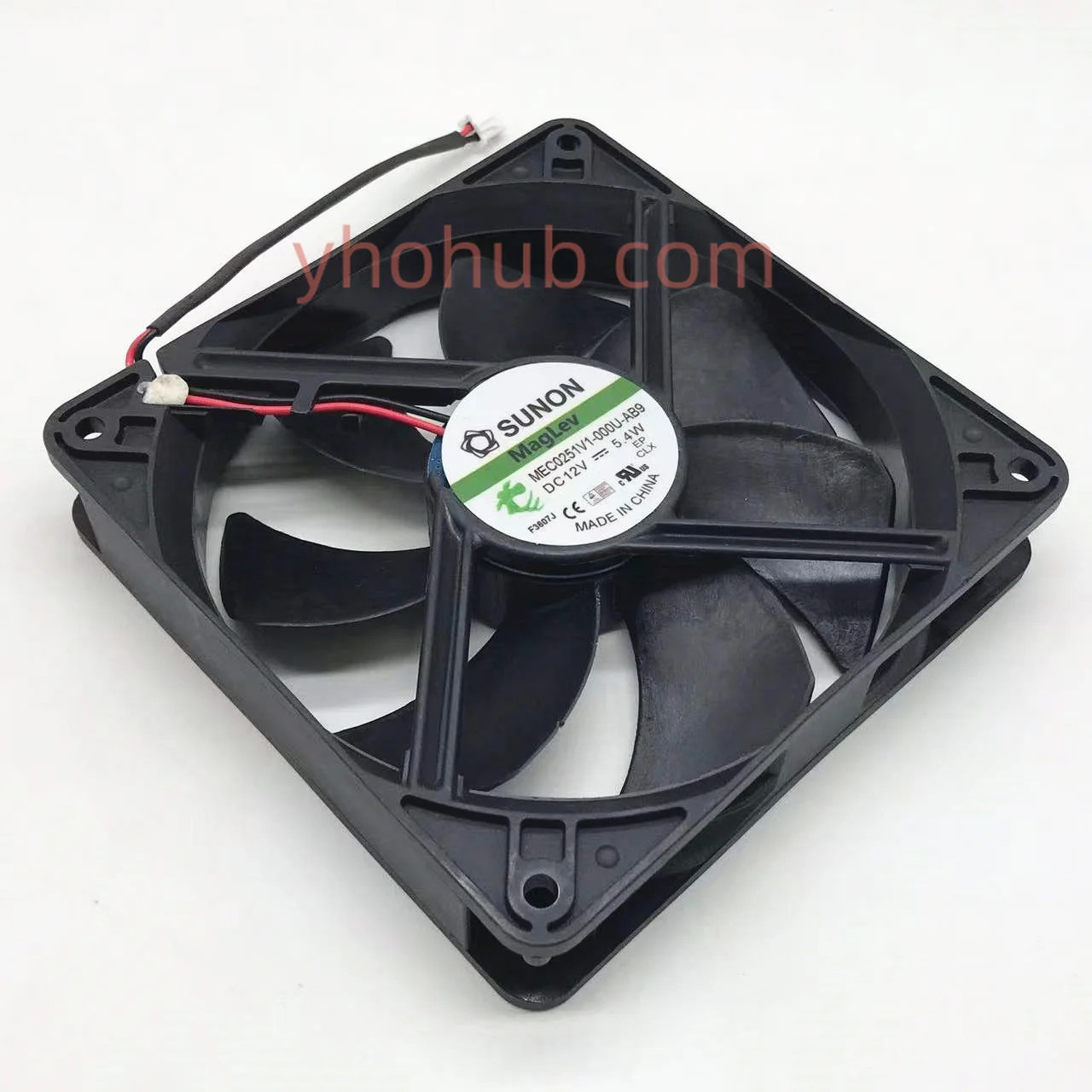 

SUNON MEC0251V1-000U-AB9 DC 12V 5.4W 120x120x25mm 2-Wire Server Cooling Fan