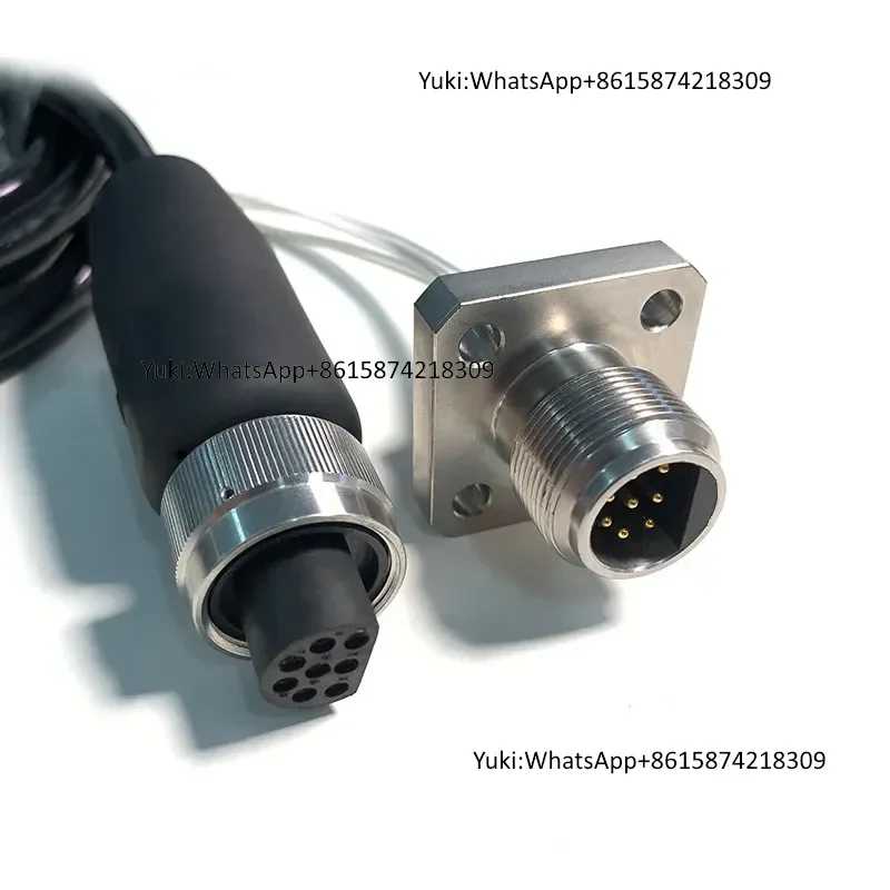 IP68 Waterproof Flange Socket Underwater Connector for Marine Equipment