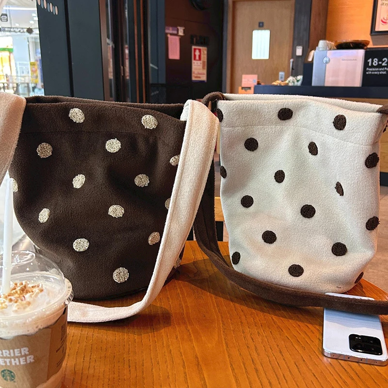 Wollen Polka Dot Emmer Tassen - Women'S Bags New Look recensie en prijs
