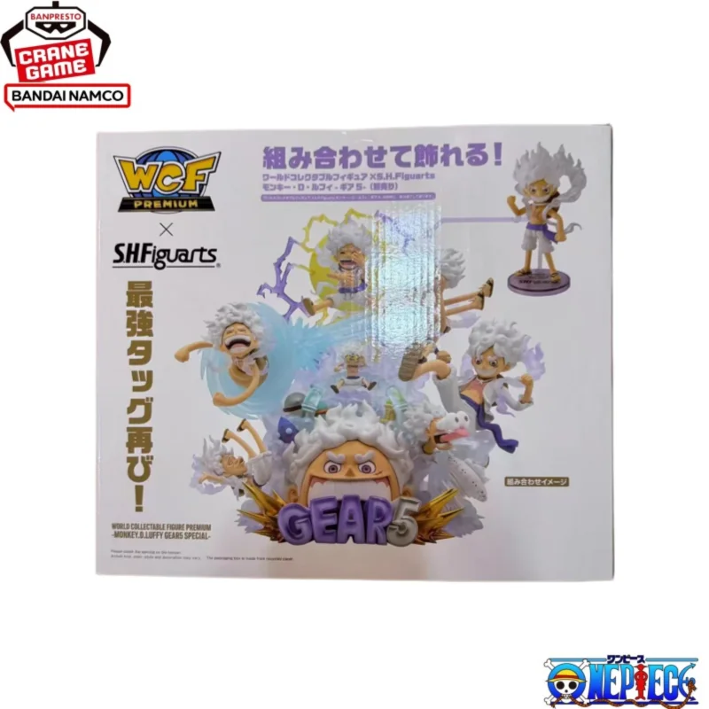 

В наличии: Оригинальная фигурка Bandai S.H.Figuarts One Piece Monkey D. Luffy, новая, в коробке, модель аниме-персонажа, игрушка.