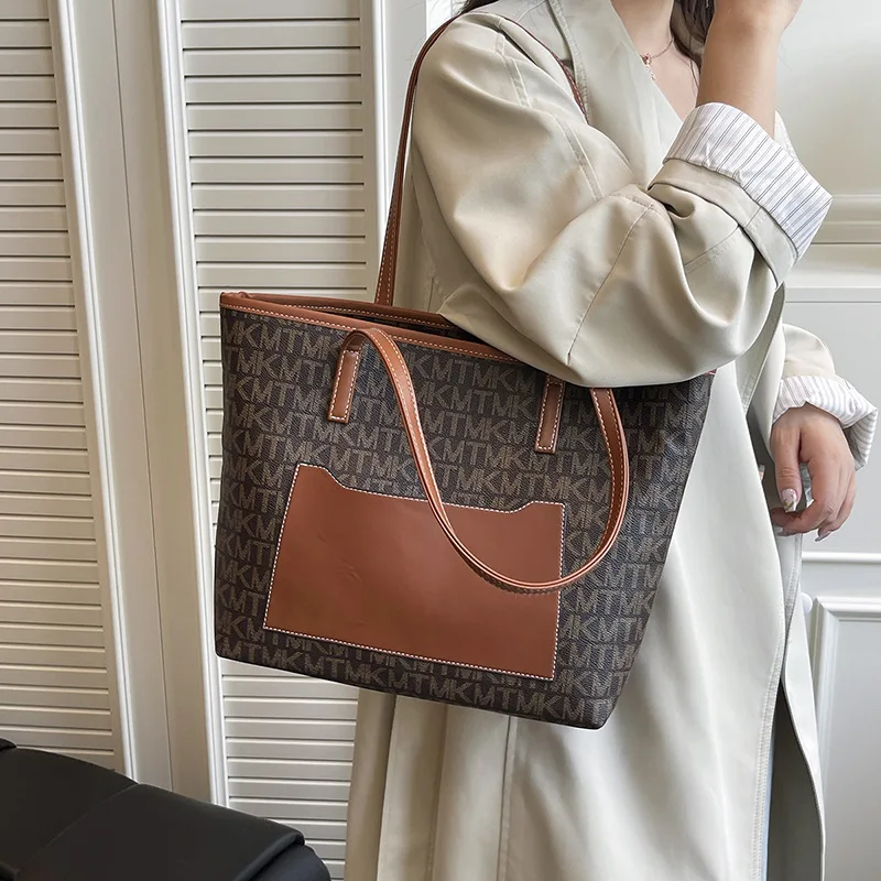 

​​2025 New Tote Bag for Women Large Capacity Shoulder Bag with Top Handle, Waterproof Nylon Commuter Purse for Work, Versatile