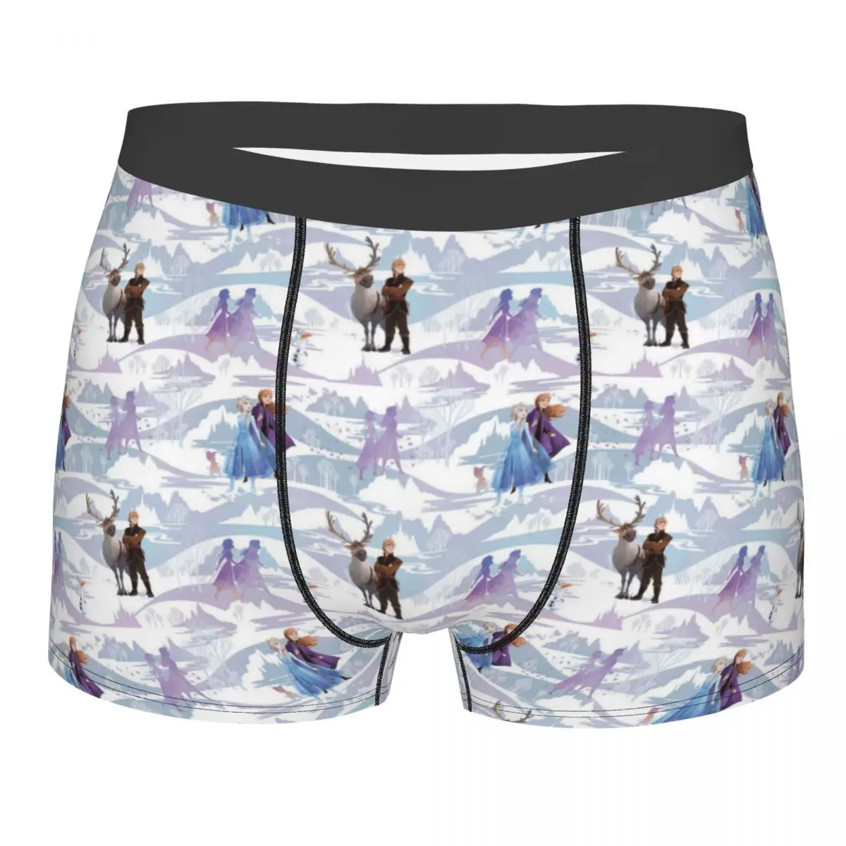 

Нижнее белье с героями мультфильмов «Холодное сердце», мужские шорты-боксеры с принтом, трусы, мягкие трусы