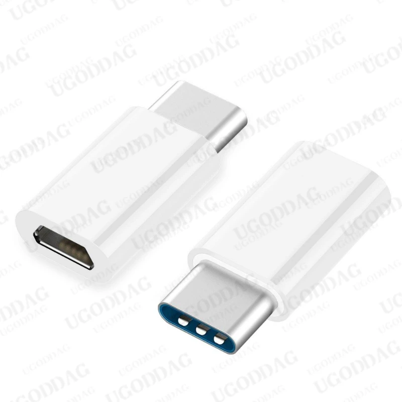 Adaptador Micro USB a tipo C, Conector Micro USB a tipo C para Huawei p30 LITE P40 Xiaomi mi 9 10 Pro, 10 Uds.