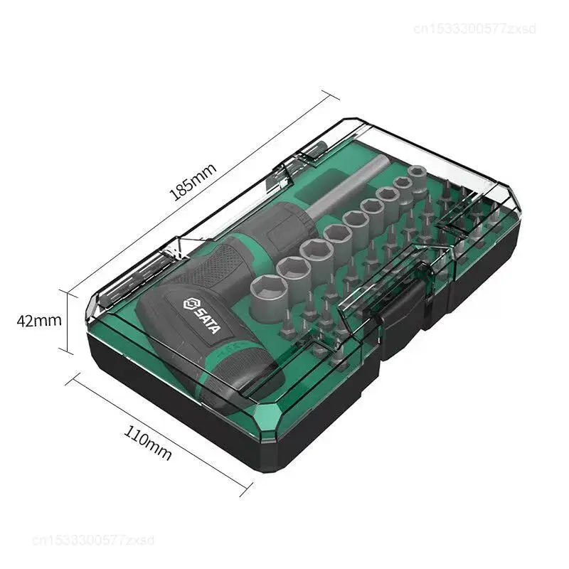 Xiaomi SATA 05111 Multi Angle Ratchet Screwdriver Set Home Screwdriver Extension Muti Tool Attachement Screwdriver Bit Holder