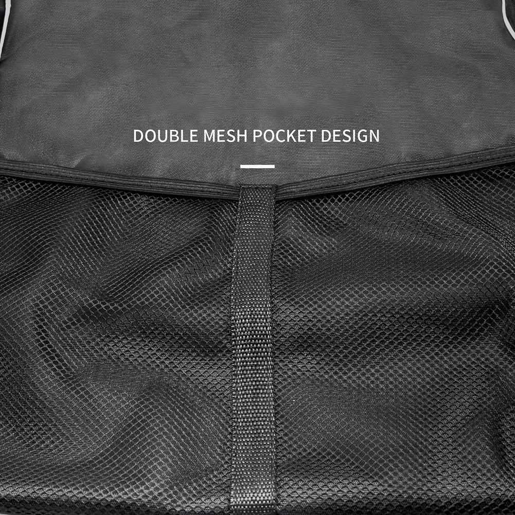 

Сумка для хранения спинки сиденья для каяка с ремнями, защитная сумка для аксессуаров, большая вместительная сумка для стула для каяка с сетчатым чехлом