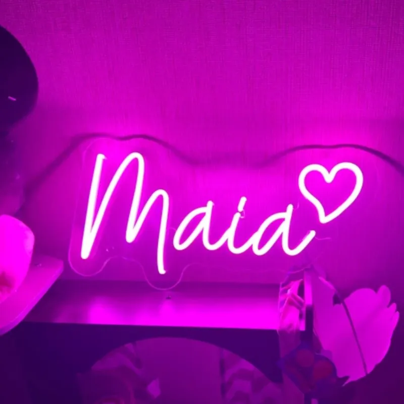 Custom Led Name Sign Gift Kid Custom Neon Lights Teenage Gift Led Neon Sign for Wall Decor Bedroom Decor Personalized Gifts - view 2