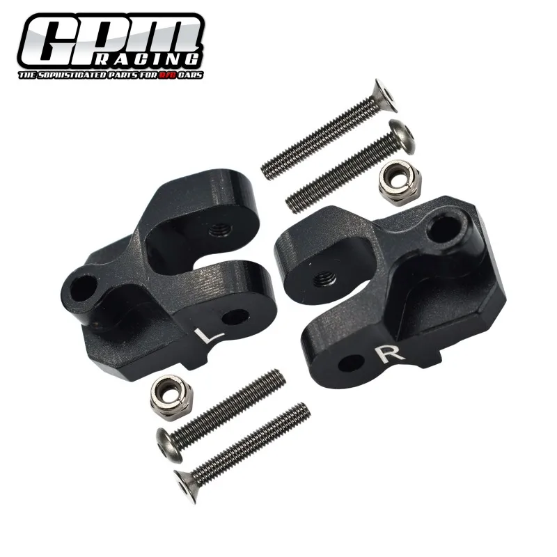 Conjunto de montagem do eixo inferior traseiro GPM Alu para links de suspensão para LOSI Baja Rey 1.0