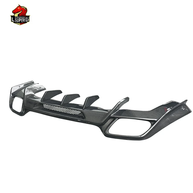 New Arrival Carbon Fiber Car Bumper Rear Diffuser For  GT AMG GTS Rear DIffuser