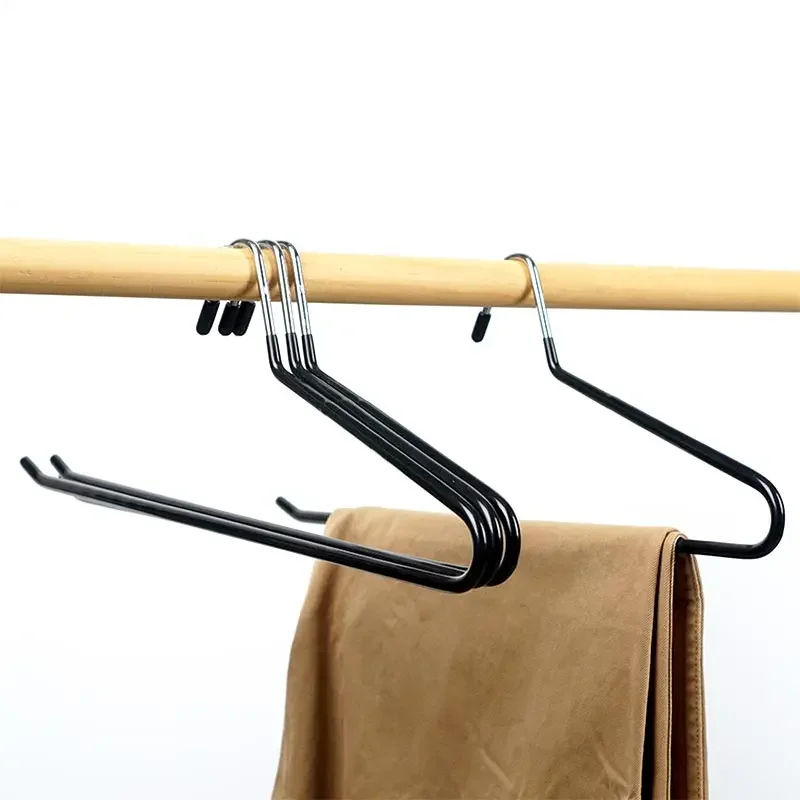 

Dotd Pants Hangers Non-Slip Skirt Hanger Clip Organizer Hanger 10Pcs