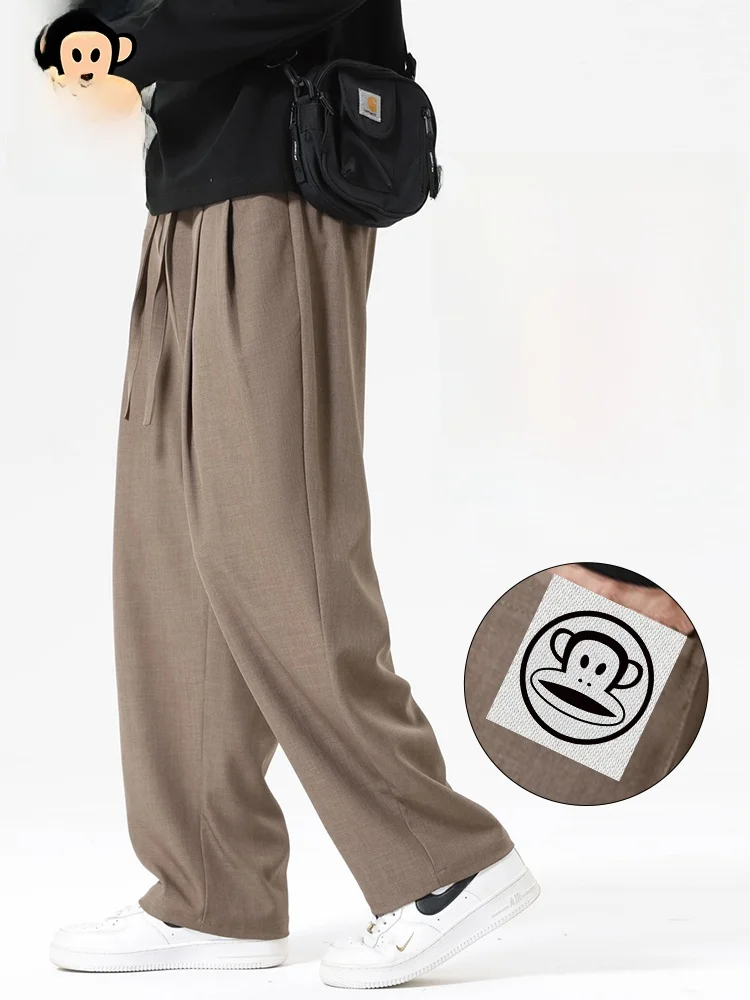 

Мужские повседневные брюки Paul Frank прямого кроя, немнущиеся, свободные, комфортные, осенние, модные, премиум-класса