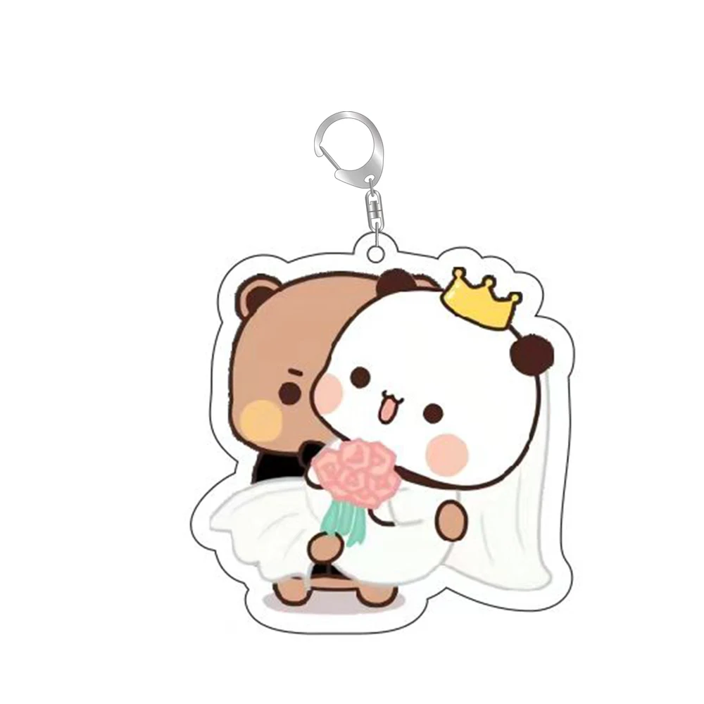 Cute Bubu Dudu Keychain Figure