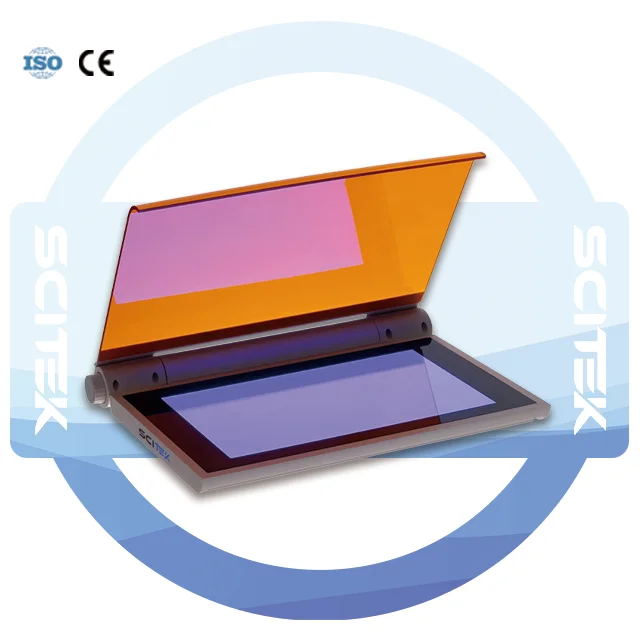 COOFULL SCITEK Professional Transilluminator with Blue Light Aluminum Alloy Casing and Light Shields Customizable OEM Support