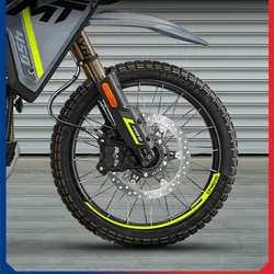 For  450MT 450 MT Motorcycle Wheel Sticker Rim Decal Stripe Tape Accessories Waterproof