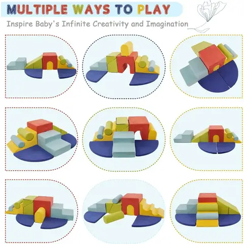 10 best sales klätterblock i skum - №6