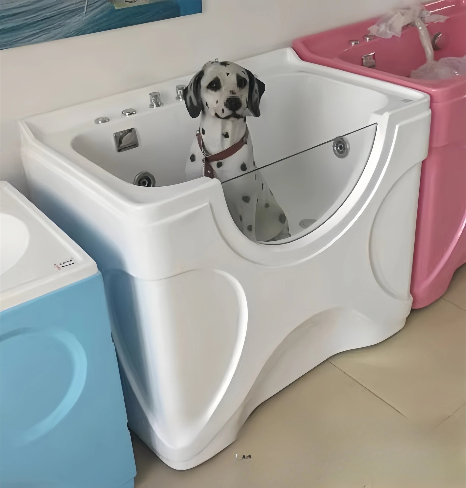 Large Dog Bath Machine Pet Store Commercial Cat Equipment Bathtub Pool for Pets - Dog Bathing System for Home Use
