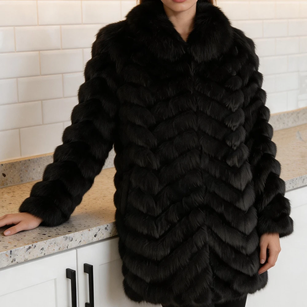 

Reality Fur Jacket with Natural Fur Korean Reviews Many Outer Luxury Parka Woman with Real Fur Clothes for Lady New in Outerwear