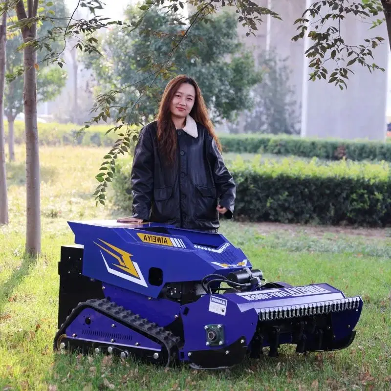 

Индивидуальная аккумуляторная электрическая газонокосилка, 4-тактная независимая эффективная китайская радиосистема с нулевым вращением и дистанционным управлением