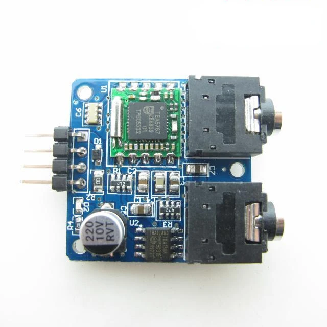 TEA5767 Radio Module I2C Communication FM Compatible ARDUINO C51 Single Chip Microcomputer Control Radio