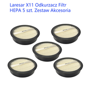 Laresar X11 Odkurzacz Filtr HEPA 5 szt. Zestaw Akcesoria Laresar Do Laresar X11 Oryginalny