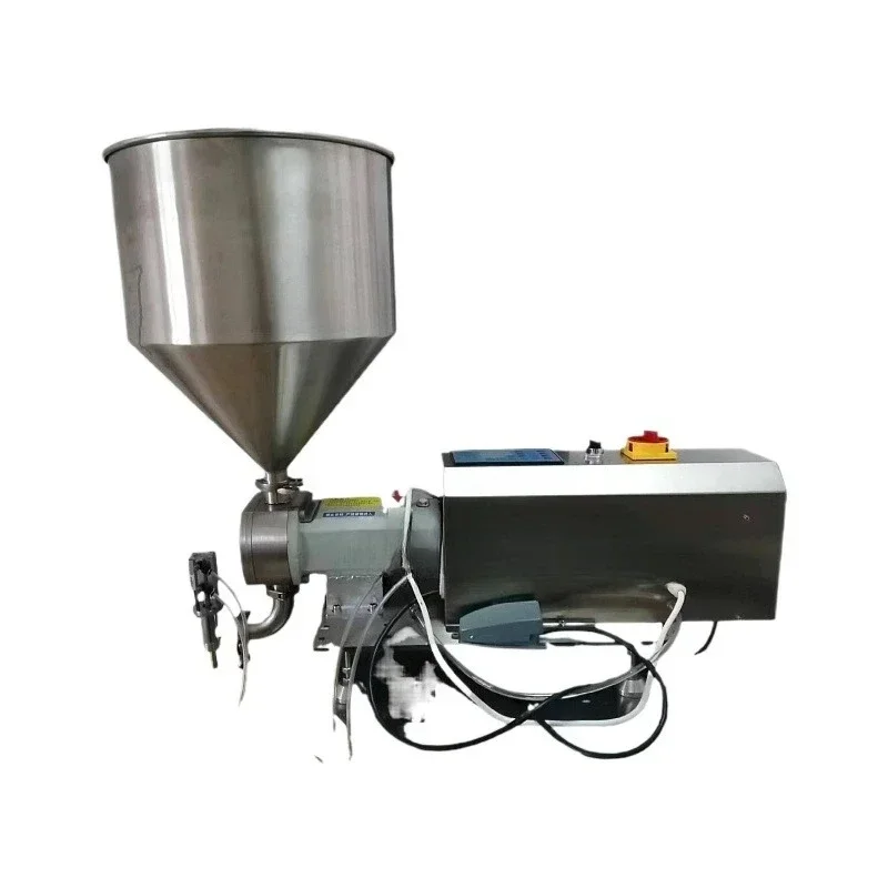 Servo cam rotor pump filling machine, jam salad dressing sticky paste quantitative filling machine, cake liquid pump