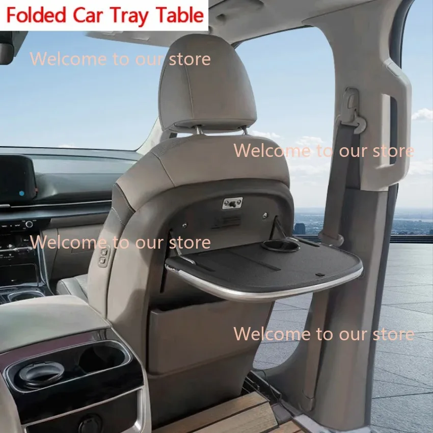 For Kia Carnival Auto Folded Car Tray Table Accessories for Modification