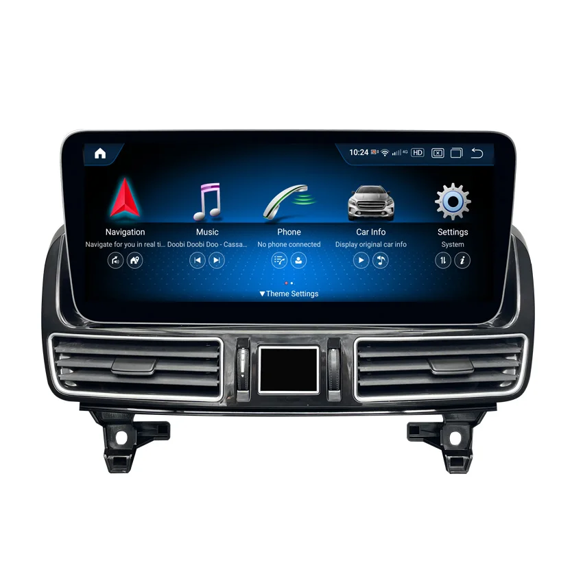 12.3'' IPS Screen Android 13 Carplay For Mercedes Benz GL GLE GLS W166 X166