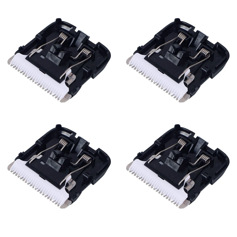 4X Replacement Hair Clipper Blade For ENCHEN Boost Nano Ceramic Cutter Head Black